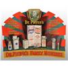 Image 1 : Cardboard Dr. Pierce's Tri-Fold Window Display.