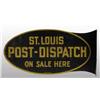 Image 1 : St. Louis Dispatch Flange Sign.