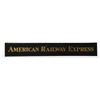 Image 1 : American Railway Express Sign.