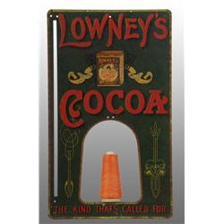 Tin Lowney's Cocoa 2-Sided String Holder.