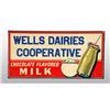 Image 1 : Embossed Tin Well's Dairy Milk Sign.