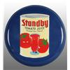 Image 1 : Porcelain Standby Tomato Juice Convex Sign.