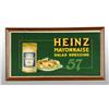 Image 1 : Cardboard Heinz Mayonnaise Trolley Car Sign.