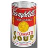 Image 1 : Porcelain Campbell's Tomato Soup Curved Sign.