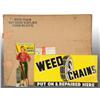 Image 2 : Cardboard Weed Chains Display & Promotional Kit.