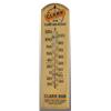 Image 1 : Wooden Clark Bar Thermometer.