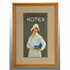 Image 1 : Framed Kotex Sign Featuring Nurse.