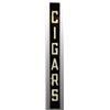 Image 1 : Gold Leaf Reverse-on-Glass Cigars Sign.