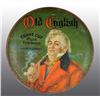 Image 1 : Tin Old English Tobacco Charger Sign.