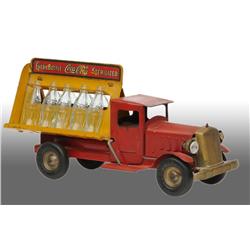 Coca-Cola Metalcraft Truck Toy.