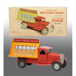 Reproduction Metalcraft Coca-Cola Bottling Truck.