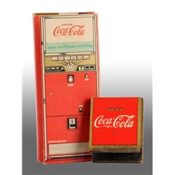 Cardboard Coca-Cola Westinghouse Vending Machine.