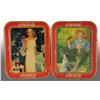 Image 1 : Lot of 2: Coca-Cola Serving Trays.