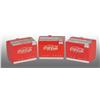 Image 1 : Lot of 3: Plastic Coca-Cola Miniature Coolers.