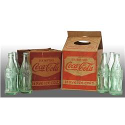 Lot of 2: Cardboard Coca-Cola 6-Pack Carriers.