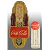 Image 1 : Lot of 2: Tin Coca-Cola Thermometers.