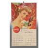 Image 1 : Paper Coca-Cola Calendar.