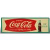 Image 1 : Tin Coca-Cola Sign.