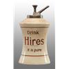 Image 1 : Ceramic Hires Hourglass Syrup Dispenser.