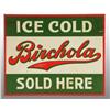 Image 1 : Tin Birchola Flange Sign.