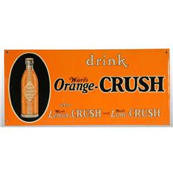 Embossed Tin Orange, Lemon, & Lime Crush Sign.