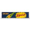 Image 1 : Embossed Tin Squirt Strip Sign.