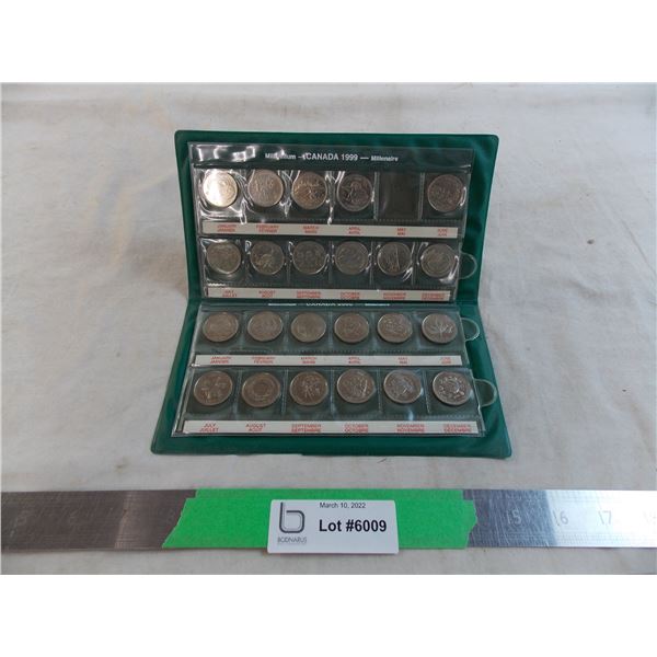 1999-2000 Millenium quarters (missing 1)