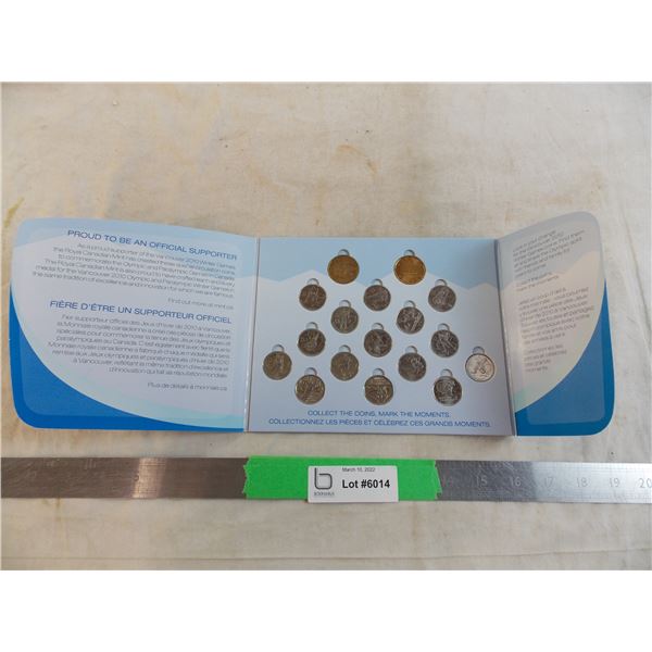 2010 Olympic Loonie + Quarter set - missing 1 quarter