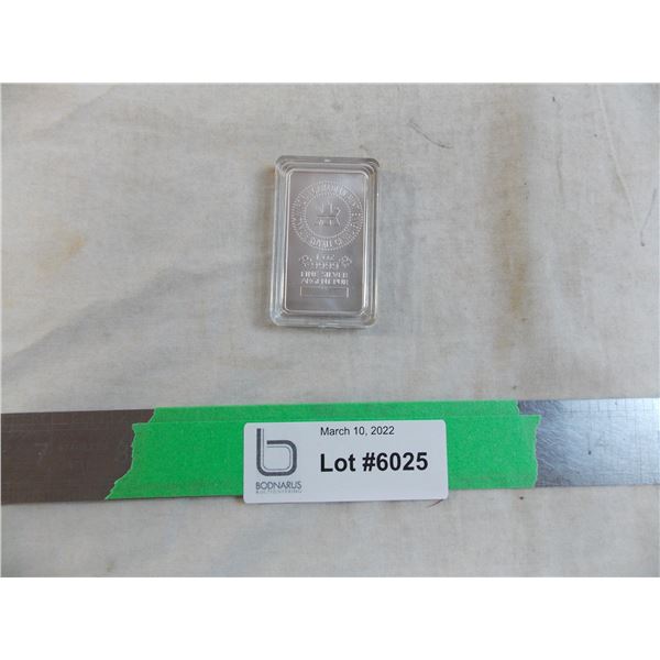 RCM - 1oz "silver" bar - cannot guarantee authenticity