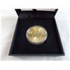 Image 2 : RCM - 1oz "gold" Leaf Coin - cannot guarantee authenticity