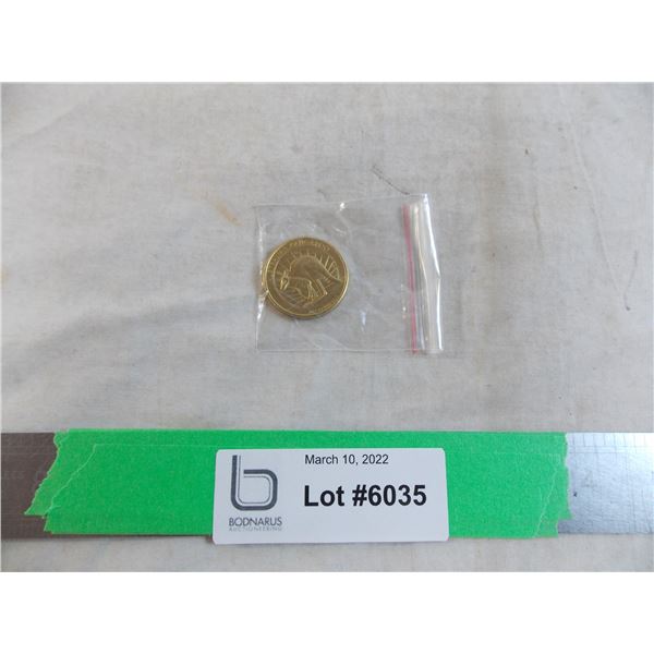 2011 Australia $100 coin - 1oz - cannot guarantee authenticity