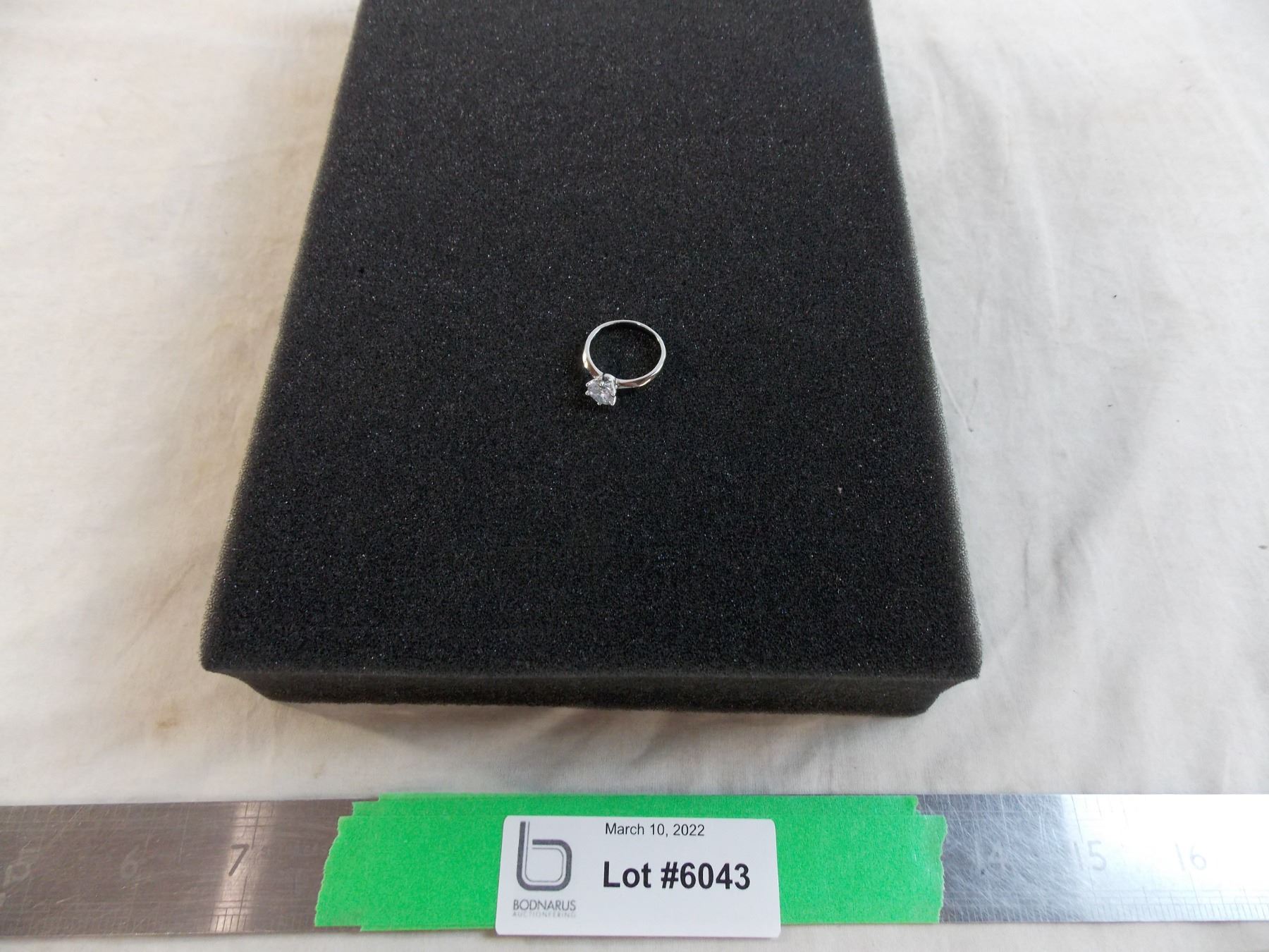 Ring stamped 18K RGP