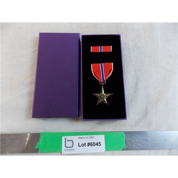 Star Medallion on ribbon