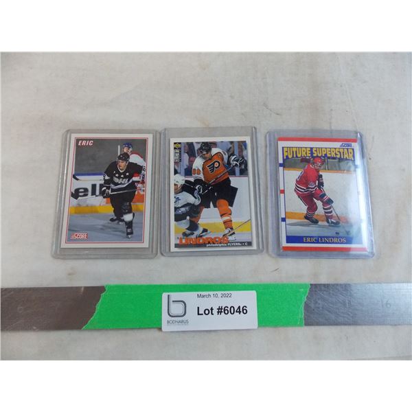 (3) Eric Lindros Cards