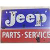 Image 2 : Jeep Parts-Service - tin sign - 12x8