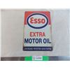 Image 1 : Esso Extra Motor Oil - tin sign - 12x8