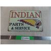 Image 1 : Indian Parts&Service - tin sign - 12x8