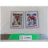 Image 1 : Hasek + Belfour NHL rookie cards