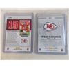 Image 3 : Peyton Manning, Patrick Mahomes II NFL cards