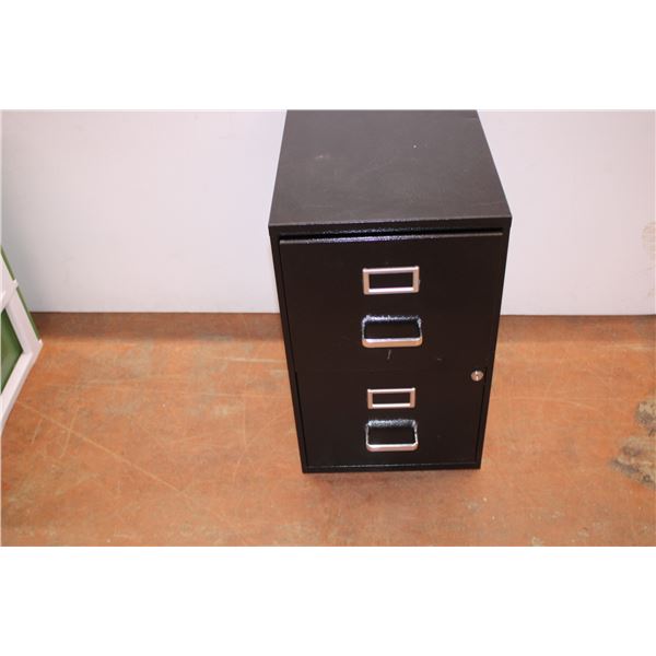 *Black filing cabinet – 24” tall 18” deep