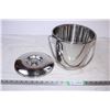 Image 2 : Stainless Steel Bucket with Lid