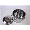 Image 3 : Stainless Steel Bucket with Lid