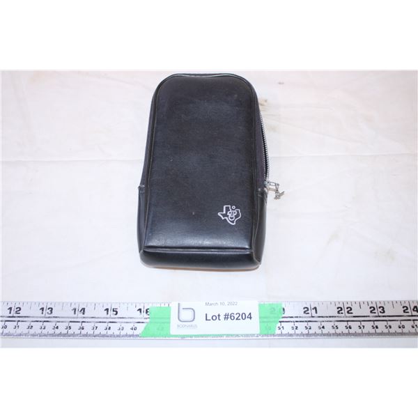 Texas Instruments calculator “Constant Memory” Calculator with zipper case