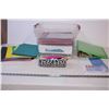 Image 1 : Tote with various school supplies