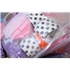 Image 6 : Plastic Tote with cards,gift bags,party supplies