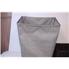 Image 4 : *Grey laundry basket with decorative basket