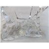 Image 3 : Clear Glass Deer Ornament