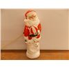 *Plastic light up santa with beachball + ploar bear - 3ft tall