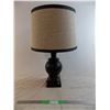 Image 1 : *Table lamp - 30" tall 17" diameter of shade (finicky switch)