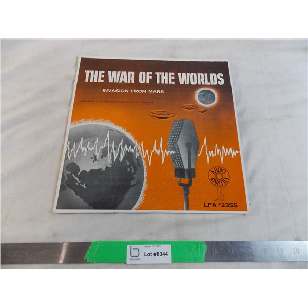 War of the Worlds record